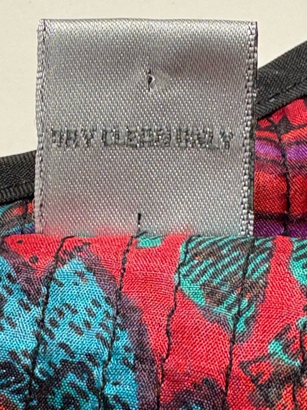 Chico's Vintage 100% Silk Paisley Art-to-Wear Open Front Jacket Size 1 (Medium) - Picture 9 of 9